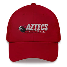 Load image into Gallery viewer, Aztecs Hockey Puck Dad hat