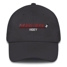 Load image into Gallery viewer, SDSU Hockey Stick Dad hat