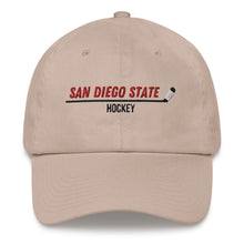 Load image into Gallery viewer, SDSU Hockey Stick Dad hat