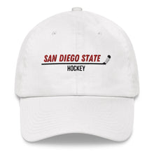 Load image into Gallery viewer, SDSU Hockey Stick Dad hat