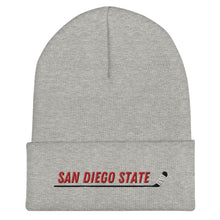 Load image into Gallery viewer, SDSU Hockey Stick Beanie