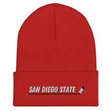 Load image into Gallery viewer, SDSU Hockey Stick Beanie