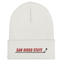 Load image into Gallery viewer, SDSU Hockey Stick Beanie