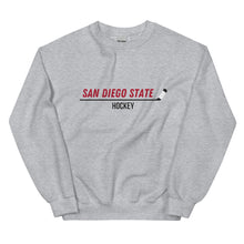Load image into Gallery viewer, SDSU Hockey Stick Crewneck (Unisex)