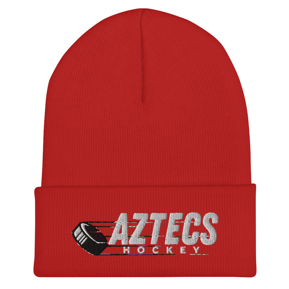 Aztecs Hockey Puck Beanie – The Puck Collective