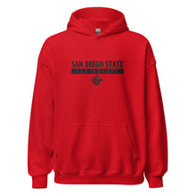 Load image into Gallery viewer, SDSU Ice Hockey Block Hoodie (Unisex)
