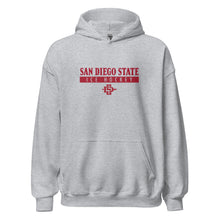 Load image into Gallery viewer, SDSU Ice Hockey Block Hoodie (Unisex)
