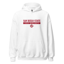 Load image into Gallery viewer, SDSU Ice Hockey Block Hoodie (Unisex)
