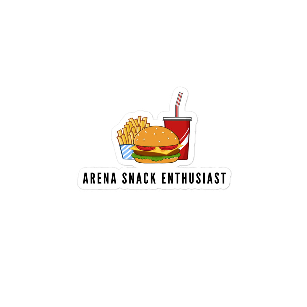 Arena Snack Enthusiast sticker